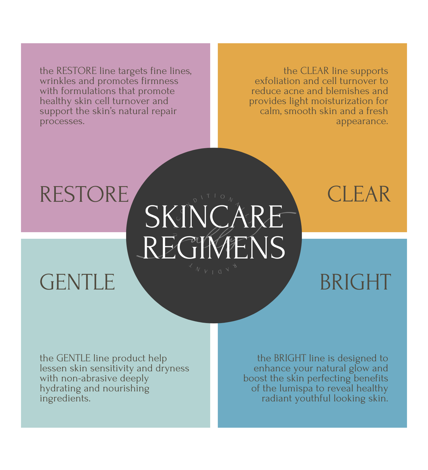 Skincare Regimens WITH FREE cosmetic bag